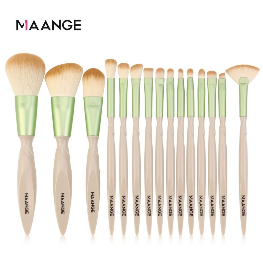 15Pcs Makeup Brushes Set Eye Shadow Powder Brush